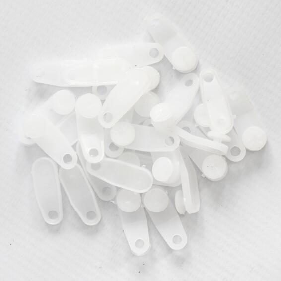 C-Track Gliders 200 Pack White