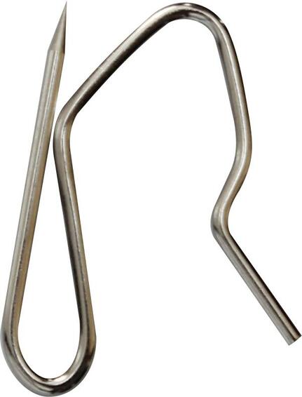 PIN VALANCE HOOKS - SILVER (20) | LEROY MERLIN South Africa