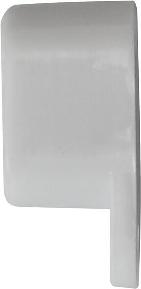 C-Track Glider Push On End Stops White