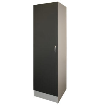Kitchen tall pantry cupboard grey SPRINT 600x1984x600mm