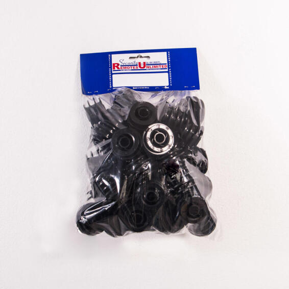 Bobbin round bar black 10mm 50x