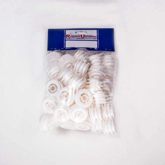 Bobbin round bar white 10mm x50