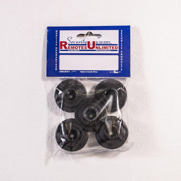 Bobbin flat bar black 4.4mm x5