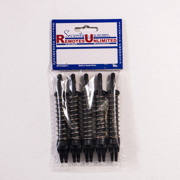 Compression spring black SS x5