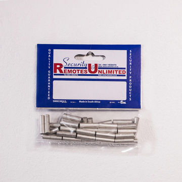 Ferrules copper plated 6mm x 50