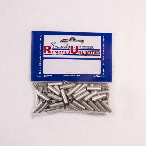 Ferrules copper plated 6mm x 100