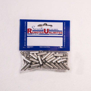 Ferrules copper plated 6mm x 100