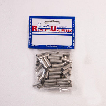 Ferrules copper plated 10mm 100x