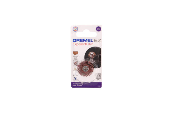 Detail Abrasive Brush Medium Grit 220 Dremel
