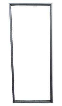 Door frame  steel 1.2mm thick  right hand opening W813mm x H2032mm x D140mm