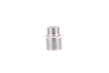 Compression fitting 3/8" - m 1.2" chrome plated
