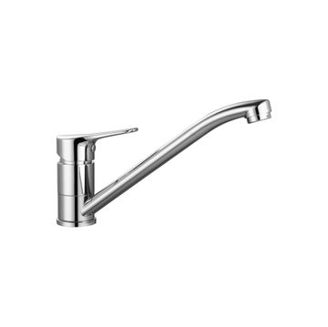 Triumph Kitchen Sink Mixer Tap Deck Chrome H10Cm Spout Reach 21Cm
