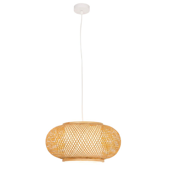 Brezo 400 Pendant Nature Bamboo E27 1x60w