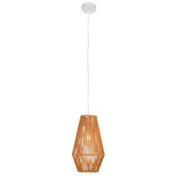Nova 200 NAL Pendant Nature Woven Rope E27 1x60w