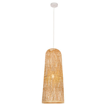 Jellis 250 Pendant Nature Woven Bamboo E27 1x60w