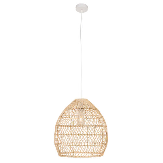 Nord N-400 Pendant Nature Woven Rattan E27 1x60w