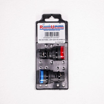 Panel light blue-red 22mm x2