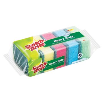 Foam Scourer SCOTCHBRITE multicolour scourers