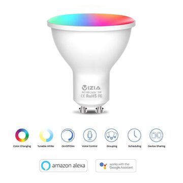 Smart wifi led light bulb a60 gu10 vizia