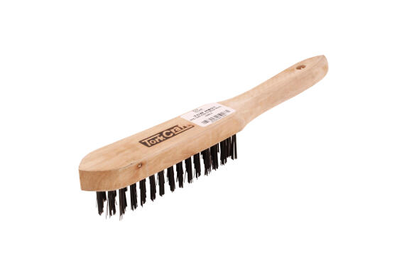 Zire hand scratch brush wood handle TORKCRAFT