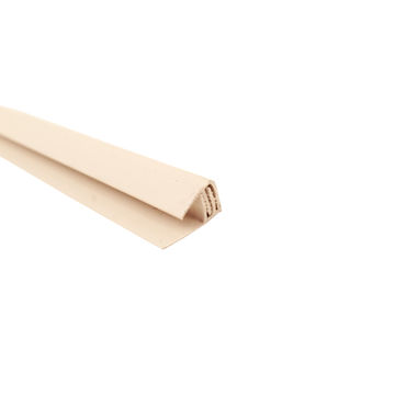 Interior Cladding Accessory PVC End Profile (U Profile) for 5 8mm panels Cotton 2600mm