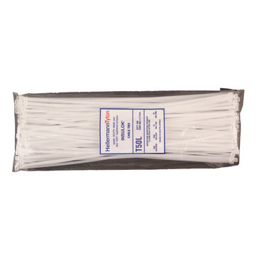 Cable tie HELLERMANNTYTON white 392mm x 4.7mm x 50