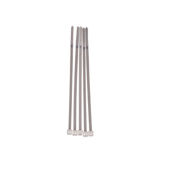Cable tie HELLERMANNTYTON white 100mm x 2.5mm x100
