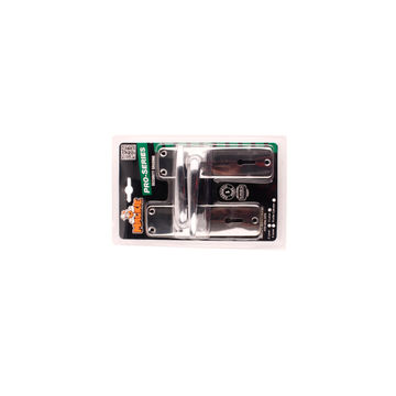 Mortice lockset pro-series chrome plated 3-lever mackie
