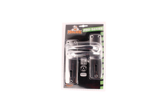 Mortice lockset commercial series chrome plated 4-lever mackie