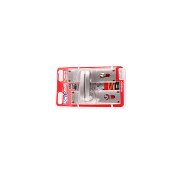Lockset with handles cylinder aluminium 70mm fort knox