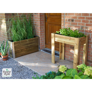 PLANTER BOX BAMBOO 100 CM X 30 CM X 50 CM