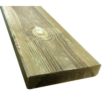 CL IV WOOD DECKING BOARD 27mmX120mmX2400 mm