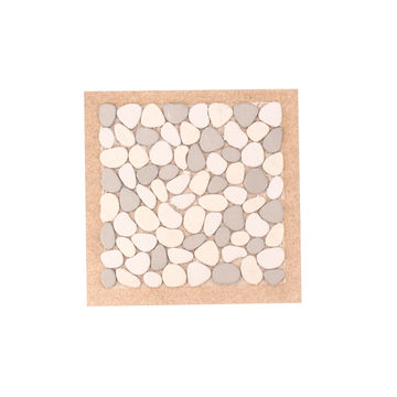 Mosaic Resin Castilla Flatpebble 300x300mm