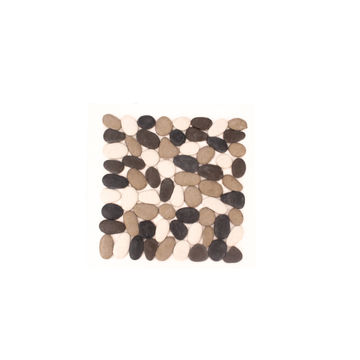 Mosaic Resin Black River Pebble 300x300mm
