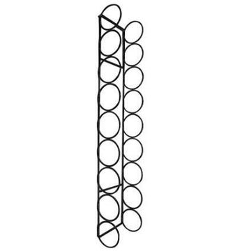 Fit 9 Ring Wine Rack Black