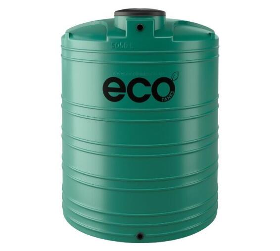 Eco Tanks Vertical Water Tank Green 5050 Litre 