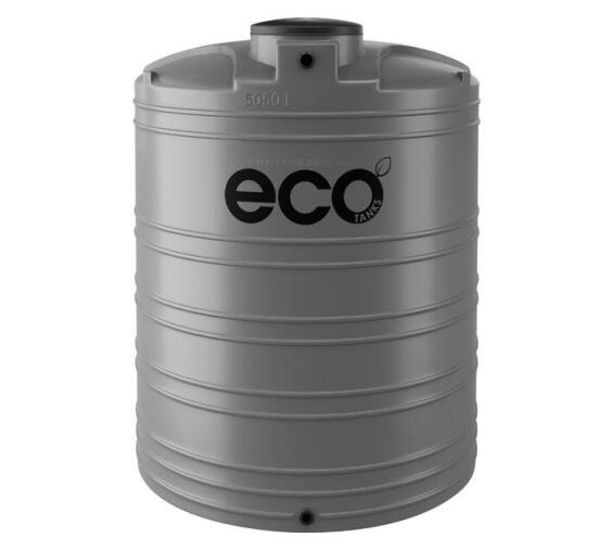 Eco Tanks Vertical Water Tank Grey 5050 Litre