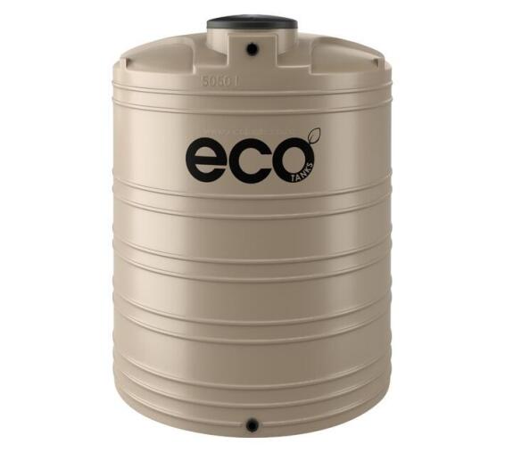 Eco Tanks Vertical  Water Tank Beige 5050 Litre
