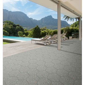 Floor Tile Arousa Gris L29cm x W25.8cm 