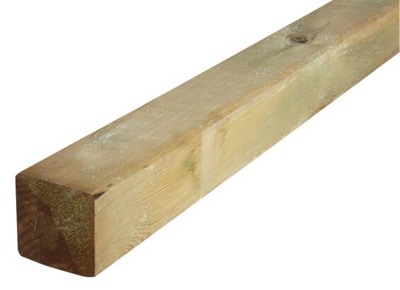 Post Wooden 90 mm X 90 mm X 1800 Mm