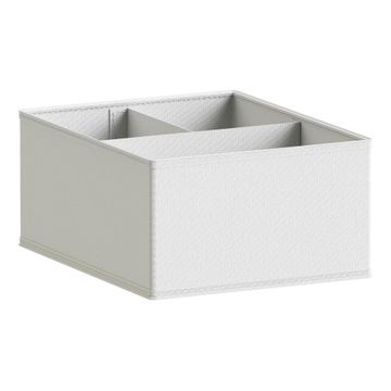 Spaceo drawer box white 29x24x14