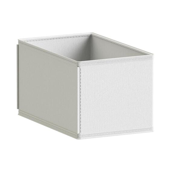 Spaceo drawer box white 15x24x14