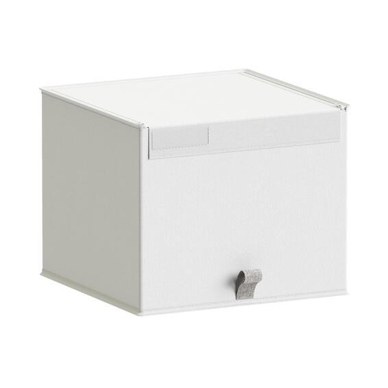 Storage Resealable Box Spaceo White 36X35X29Cm