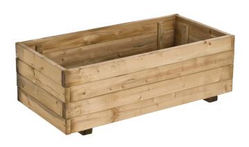 Planter, Flower Planter Wood, FOREST STYLE, 800x400x270