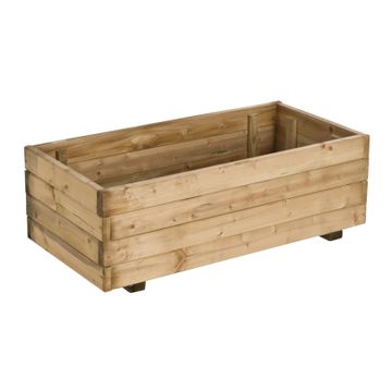 Forest Style Planter Box Wood L800mmxW400mmxD270mm