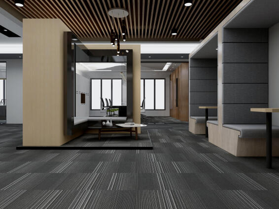 Carpet coastline silver grey 500x500mm