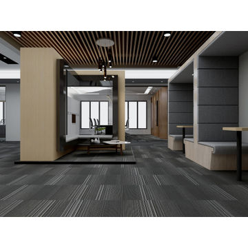Carpet coastline silver grey 500x500mm