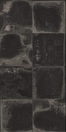 Floor tile porcelain keros nero matt 600x1200mm