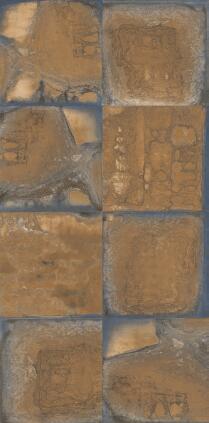 Floor tile porcelain keros brown matt 600x1200mm