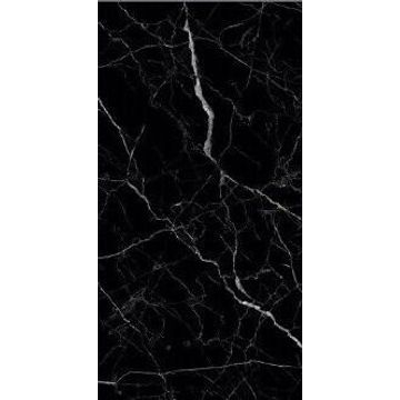 Floor tile porcelain marquina black 600x1200mm